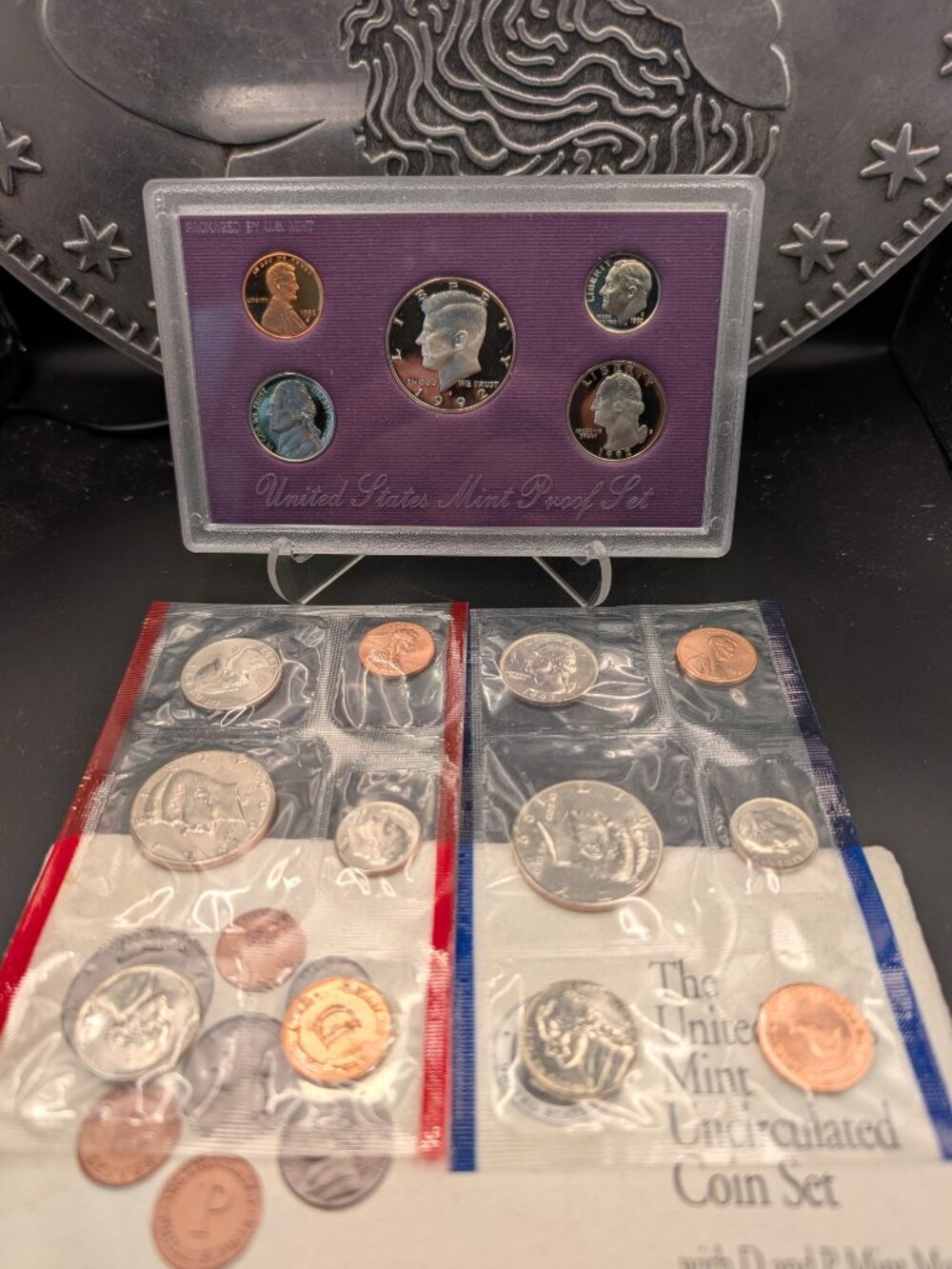 1992 U.S. Mint Set + 1992 Proof Set • P‑D‑S • Original Packaging